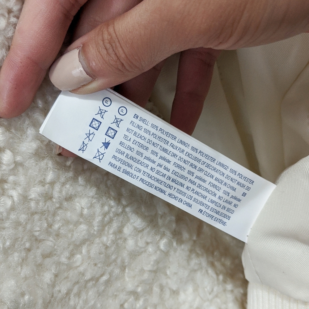 Forever 21 Faux Shearling Bomber Jacket - Picture 7 of 7